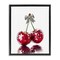 Stupell Industries Cherry Disco Balls Floating Frame, design by Christine Simpson Art